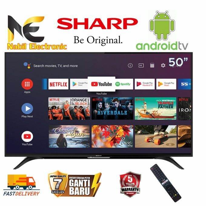 SHARP 2TC50BG11 ANDROID TV 50 INCH Lazada Indonesia