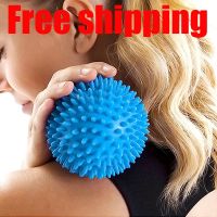 ❖❍ 7.5cm Spiky Massage Ball Hand Foot Body Pain Stress Massager Relief Trigger Point Health Care Sport Toy Random Color