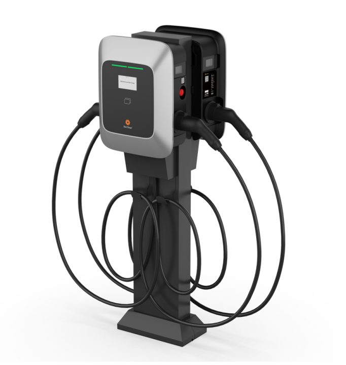 Electric Vehicle Charger Saturn 22+22 Kilowatt Slow and Fast EV Charger