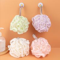 Super Soft Mesh Bathing Ball Skin Cleaning Sponge Shower Puff Body Cleaner Exfoliating Scrubbers Bath Flower Bathing Accessories