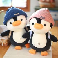 【CW】 Kawaii Soft Penguin Plush Toys Staffed Cartoon Animal Doll Fashion Toy for Kids Baby Lovely Girls Christmas Birthday Gift