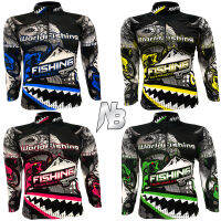 เสื้อตกปลา,ปั่นจักรยาน Monster World Fishing มีให้เลือก 4 สี (สินค้าพร้อมจัดส่ง) ป้องกันแสง UV เนื้อผ้าผิวสัมผัสนุ่มนิ่ม,ใส่แล้วรู้สึกเย็นสบาย