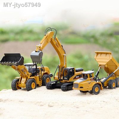 ✻☞✲ jiozpdn055186 Tongli-brinquedos de liga metálica escala 1:50 escavadeira mecânica trator modelo brinquedo engenharia carro construção meninos presentes