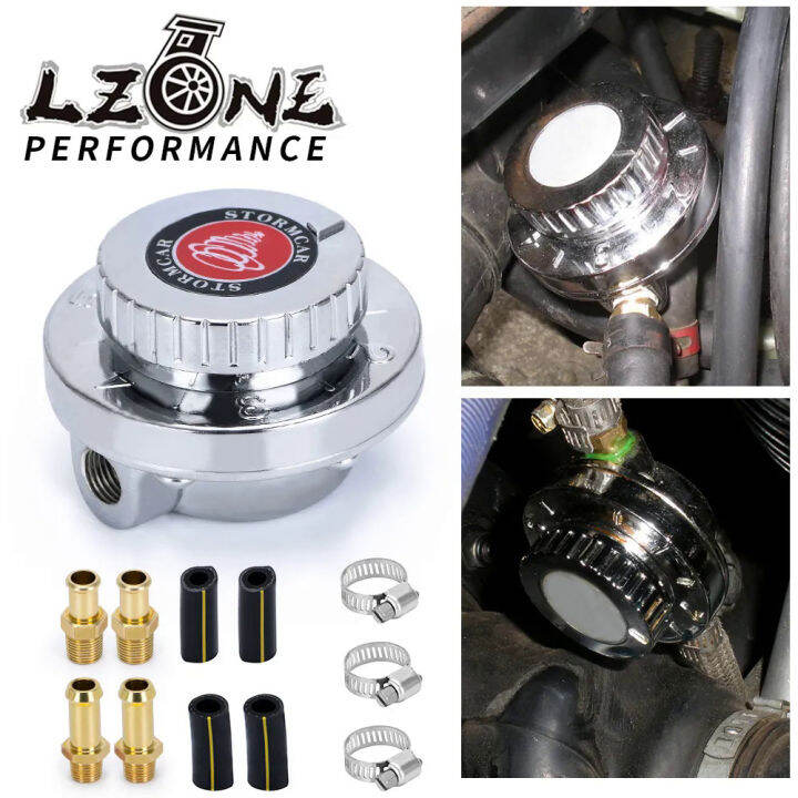 Universal 1.5 5 Psi Manual Adjustable Carburettor Carb Fuel Pump 516