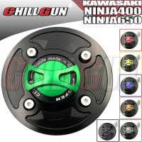 Motorcycle Gas Fuel Tank Cap Quick Release Cover Decorative Guard For KAWASAKI NINJA400 NINJA 400 2018-2020 NINJA650 2017-2019