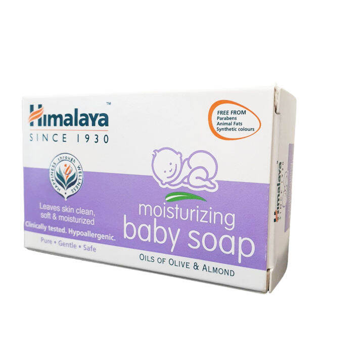 himalaya-baby-soap-75g-สบู่อาบน้ำสูตรอ่อนโยน-อุดมสารสกัดสมุนไพรธรรมชาติ-kawaofficialth