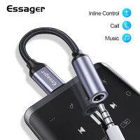 Essager Type c to 3.5mm Jack Adapter For Headphone USB C to 3.5 mm Audio Aux Cable For Xiaomi Mi 9 8 Pro Oneplus 7 7t P30