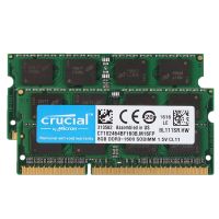 Crucial หน่วยความจําแล็ปท็อป โน้ตบุ๊ก DDR3 8G 2RX8 ชิป 1.5V 1600MHz PC3-12800S SODIMM 204 pins RAM