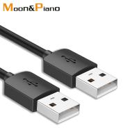 USB 2.0 Cables in Data Cable Male to Male High Quality usb to Usb Extension Cord Extender for MP3 Laptop Set Top Box Hard Disk