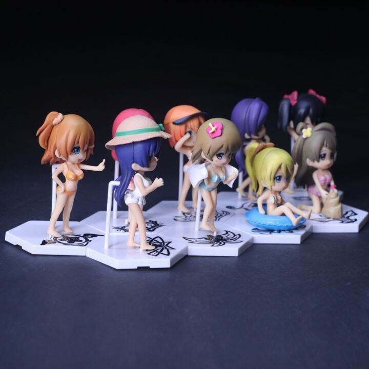 oeqqqo-9pcs-1set-anime-figure-lovelive-kawaii-q-version-kotori-minami-swimsuit-beach-party-doll-children-39-s-toys-desktop-decoration