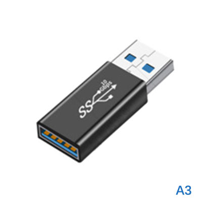 UNI อะแดปเตอร์3.0 USB ชนิด C เป็น USB ตัวเมียเป็นตัวเมียแปลงหัวเชื่อมต่อการส่งข้อมูล