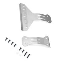 Stainless Steel Front and Rear Chassis Armor Protector for XV-02 Pro XV02 58707 1/10 RC Car Upgrades Parts