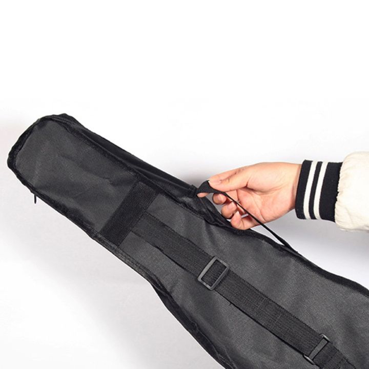กระเป๋าใส่อูคูเลเล่ผ้าอ๊อกซ์ฟอร์ดแบบพกพากลางแจ้งป้องกันไหล่แบบนุ่ม
