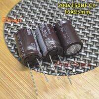 10pcs/20pcs 150uF 200v Nichicon CY 200V150UF 16x25mm Electrolytic capacitor 150UF/200V High frequency low ESR New Genuine