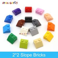 【CC】☜  80pcs Blocks Thick Figure Bricks Slope 2x2 Educational Size Compatible With Plastic for Children