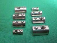 ┇✗ Half round nut M3 M4 M5 M6 shrapnel steel ball block for EU standard 20 aluminum profile elastic 10pcs