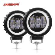 ANMINGPU Thanh Đèn LED Làm Việc 5D Hình Vuông 30W Thanh Đèn LED Chiếu Điểm