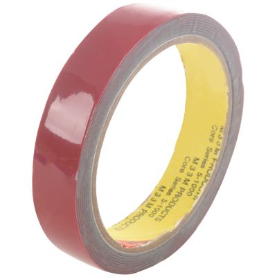 Strong Permanent Double Sided Super Sticky Foam Tape Roll For Vehicle Car, Red