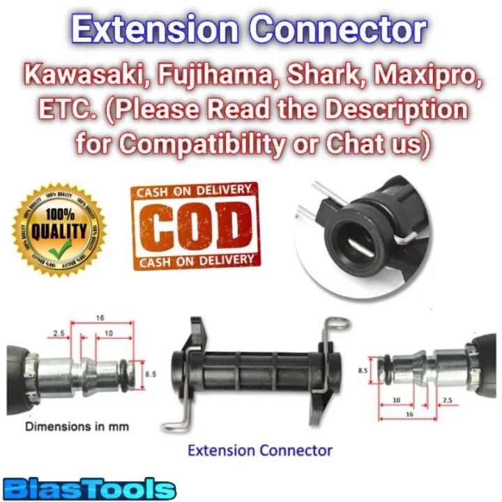 Pressure Washer Extension Hose Connector Extender for Kawasaki