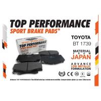 HOT** ผ้าดิสเบรค หน้า TOYOTA VIGO 4WD 04-12 / VIGO 2WD ตัวสูง 04-15 / FORTUNER 04-12 TOP PERFORMANCE ผ้าเบรกวีโก้ฟอร์จูนเนอร์ ส่งด่วน ผ้า เบรค รถยนต์ ผ้า เบรค หน้า ผ้า ดิ ส เบรค หน้า ผ้า เบรค เบน ดิก