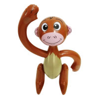 Portable Party Decor Animal PVC Cartoon Waterproof For Kids Gift Home Lightweight Cute Monkey Balloon Inflatable Toy Leakproof