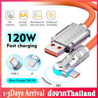 120W 6A Super Fast Charge Type-C Liquid สายชาร์จเร็ว ซิลิโคนสายType-C สำหรับ Xiaomi Huawei Samsung OPPO VIVO สายข้อมูล  สายไอโฟน For 14 14Plus 13 13Pro MAX 12 11 X XR  พร้อมการส่ง A94