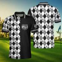 2023 New Golf Ball All Over Print Polo For Father Love Golf It Takes A Lot Of Ball Short Sleeve Polo Shirt For Unisex Size：s-6xl Summer Popular