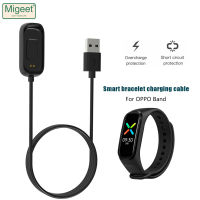 Migeet สายรัดสายชาร์จตัวแปลงที่ชาร์ต USB อัจฉริยะสายฐานชาร์จสำหรับสายรัดข้อมืออัจฉริยะสไตล์ OPPO