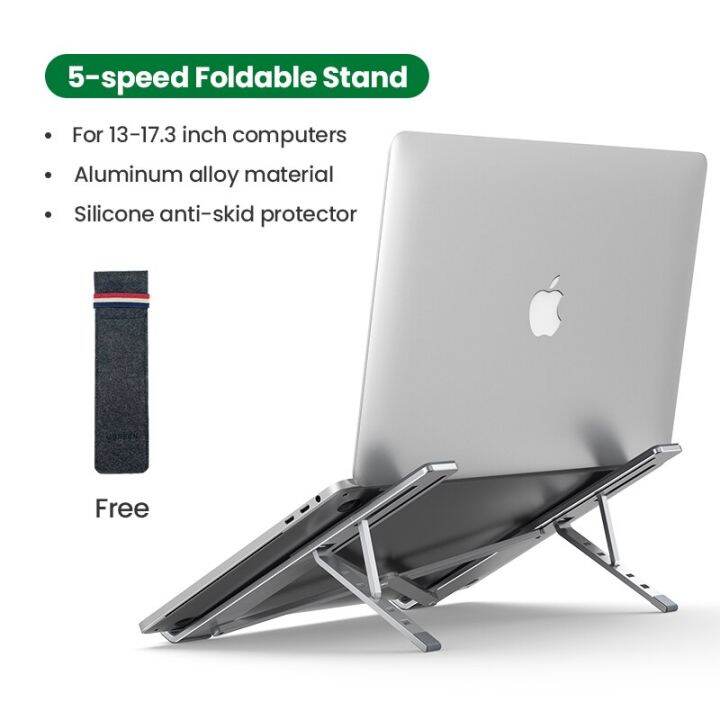 Ugreen Foldable Laptop Stand Holder For Macbook Air Pro Aluminum Tablet