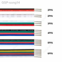 2023 Newขั้วต่อสายไฟฟ้า2/3/4/5/6Pin RGB สำหรับ WS2811แถบไฟ Led WS2812แผงตัวเชื่อม JST