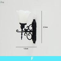 Fre 【 Youer】โคมไฟค่อห่านติดผนัง ไฟถนนจำลองทำโคมไฟที่จอดรถรถไฟ1ชิ้น