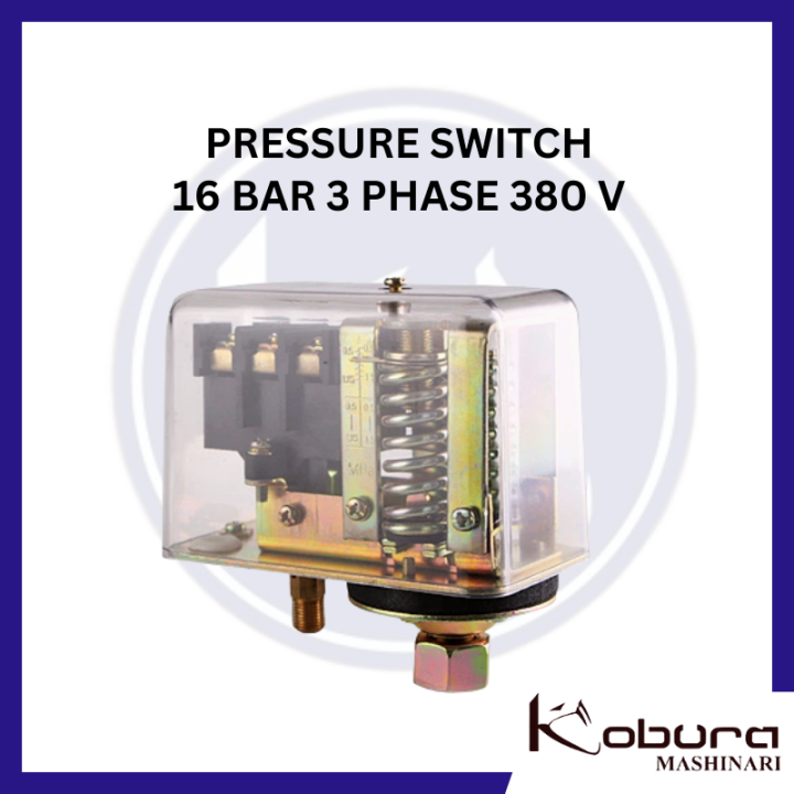 Pressure switch 15 Bar 380v Lazada Indonesia