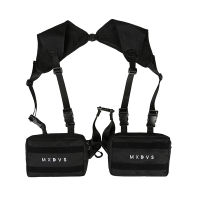 Hip-Hop Punk Chest Tactical Bag For Women Streetwear Style Waist Pack Unisex Outdoor Shoulder Holsters Sling Sidebags