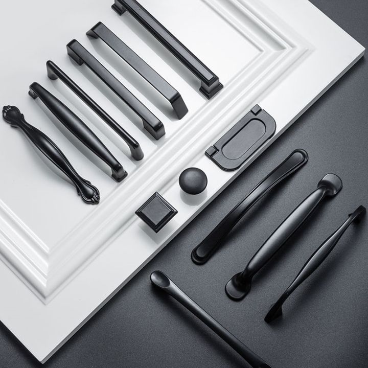 black-handles-furniture-cabinet-knobs-muebles-handles-kitchen-handles-drawer-knobs-cabinet-pulls-cupboard-handles-knobs