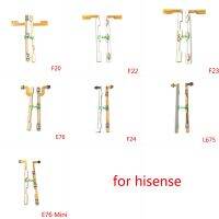 2PCS สําหรับ Hisense L675 F20 F22 F23 F24 F26 F30 E6 E7 E76 Mini Power On Off Volume Switch ปุ่มด้านข้าง Key Flex Cable