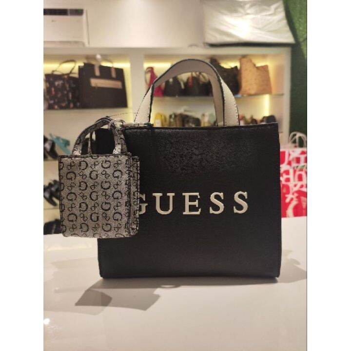 [Discount]Guess 2 way tote bag Lazada PH