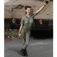 1/35 Resin Model figure GK Soldier IDF WOMAN SOLDIER Military theme Unassembled and unpainted kit