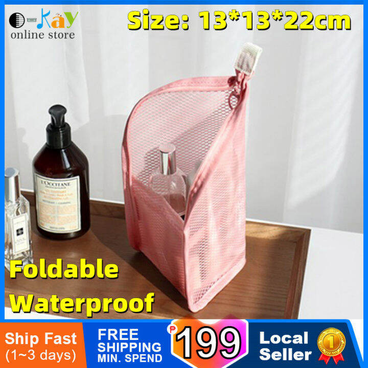 OKAY Portable Zipper Toothpaste Toothbrush Travel Toiletry Bags Makeup
