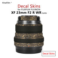 ฟูจิ XF23 F2เลนส์สติ๊กเกอร์23 F2ห่อปกผิวสำหรับ Fujifilm XF23mm F2 R WR เลนส์รูปลอกป้องกันรอยขีดข่วนป้องกันเสื้อ