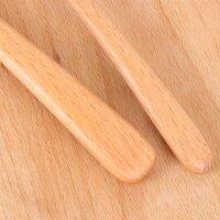 SUHE 1pc Japanese-Style Natural Solid Wood Soup Spoon Jam Scoop Cooking Utensil