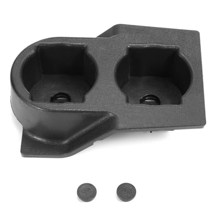 car-front-center-console-dual-water-cup-holder-insert-black-for-patrol-y60-1988-1997-4wd