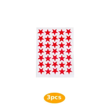 Red Star Stickers - Best Price in Singapore - Oct 2023