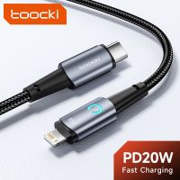 ขายดี YJ99529 - /♂Toocki PD 20W USB C สายสำหรับ IPhone 14 13 12 11 Pro Max ชนิดชาร์จเร็วเป็นสาย iPad Macbook วันที่ให้แสงสว่าง