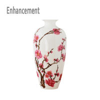 Jingdezhen antique china porcelain Classical Chinese Vase Kaolin Flower Vase Home Decor Handmade Plum Blossoms Vases