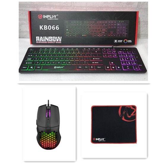 good INPLAY KB066 KB066 3in1104 key RGB High Performance Gaming