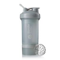 แก้วเชค Blender Bottle ProStak 22 oz. Shaker with Loop Top - Pebble Gray