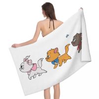 【cw】 Custom Drying Microfiber Beach Super Soft Cartoon Shower