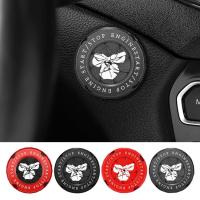 Push to Start Button Cover Rotary Car Engine Start Stop Button Cover Orangutan Zinc Alloy General Motor Ignition Switch Decorative Stickers Interior Car Accessories for Women usual