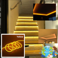 !!LED Neon Flex ไฟเส้นเปลี่ยนสีได้ ประดับตกแต่งแม้ในบ้าน หรือนอกบ้าน มีสีให้เลือกมากมาย!! 5 เมตร (สีเหลือง)