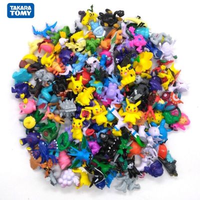 24-144 Pcs Pokemon Action Figure 2-3CM Not Repeating Mini Figures Model Toy Pikachu Anime Kids Collect Dolls Birthday Gifts